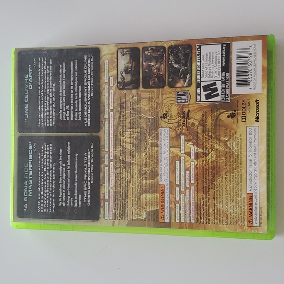 🎉2 for $15🎉 XBox 360 Game: Gears of War 3 - Picture 2 of 4